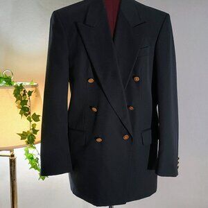 EUC: Principles For Men Sze 42R (see description) Navy Blue Vintage Blazer
